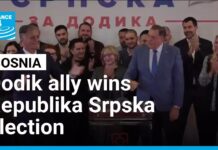 Bosnia: Dodik ally wins Republika Srpska election, 24 November 2025