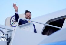 Vance holds news briefing in Israel during visit to bolster ceasefire, 21 October 2025