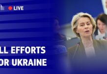 «A just and lasting peace. This is what we all want.»: Plenary Session at the European Parliament, 26 November 2025