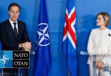 NATO Secretary General with the Prime Minister of Iceland Kristrún Frostadóttir, 27 November 2025