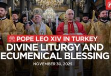 Pope Leo XIV in Turkey: Divine Liturgy and Ecumenical Blessing, 30 November 2025