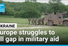 Europe struggles to fill gap in Ukraine military aid, 11 December 2025