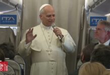 Pope Leo XIV in Flight Press Conference – Apostolic Journey in Türkiye and Lebanon, 2 December 2025