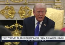 President Trump Participates in a Meeting with the Secretary General of NATO, 22 October 2025