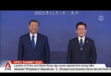 APEC summit: Leaders of China and South Korea sign 7 agreements during talks, 1 November 2025
