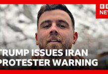 Donald Trump warns of ‘very strong action’ if Iran executes protesters, 14 January 2025