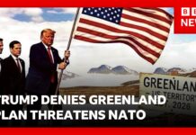 Donald Trump denies US taking over Greenland could break up NATO, 21 January 2026