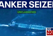 US forces seize 7th oil tanker in Caribbean Sea, 20 January 2026