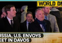 Witkoff Calls 2-Hour Davos Talks with Russian Envoy ‘Positive, 21 January 2026
