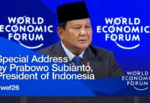 Special Address by Prabowo Subianto, President of Indonesia, 22 January 2026