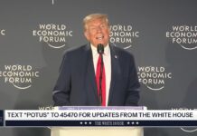 President Trump Participates in a Reception with Business Leaders, 21 January 2026