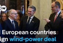 11 European states commit to joint wind-power projects, 26 January 2026