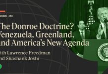 The Donroe Doctrine? Venezuela, Greenland, and America’s New Agenda, 8 January 2026