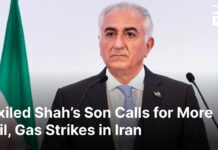 “Seize City Centres & Hold Them”: Exiled Shah’s Son Calls for More Strikes, Protests in Iran