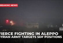 Syria’s army shells SDF positions in Aleppo neighbourhoods, 8 January 2026