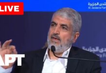 Former Hamas Chief Khaled Meshaal Defends Armed “Resistance” At Al Jazeera Forum 9 February 2026