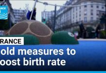 France proposes bold measures to boost birth rate, 12 February 2026