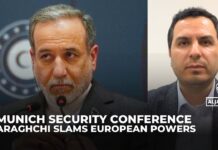 Iran’s Araghchi slams European powers for ‘irrelevance’ in nuclear talks, 15 February 2026