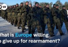 German and UK defense chiefs warn of Russia threat, press for faster rearmament, 17 February 2026