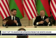 Vice President JD Vance Delivers Remarks with President Ilham Aliyev of Azerbaijan, 10 February 2026