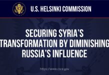 Commission on Security and Cooperation in Europe. Hearings to examine securing Syria’s transformation by diminishing Russia’s influence, 3 February 2026