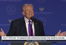 Trump delivers remarks at the National Prayer Breakfast, 5 February 2026