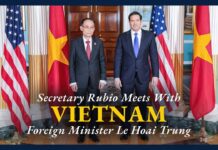 Secretary Rubio meets with Vietnamese Foreign Minister Le Hoai Trung, 19 February 2026