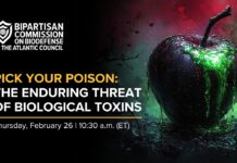 The enduring threat of biological toxins, 26 February 2026