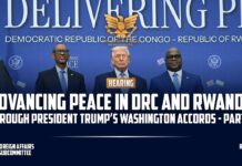 Hearing: Advancing Peace in DRC and Rwanda through President Trumps Washington Accords Part II, 10 February 2026