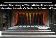 Assistant Secretary of War Michael Cadenazzi on Rebooting America’s Defense Industrial Base, 10 February 2026
