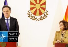 NATO Secretary General & the President of North Macedonia Gordana Siljanovska-Davkova, 3 March 2026