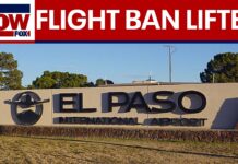 FAA lifts temporary closure of El Paso Airspace, 11 February 2026