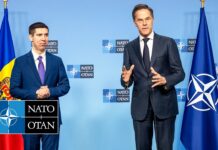 NATO Secretary General with Moldovan Deputy Prime Minister Mihai Popșoi, 11 March 2026