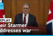UK PM Keir Starmer addresses Middle East war following Trump threats, 16 March 2026