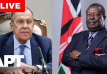Lavrov, Mudavadi Give Press Briefing on Strengthening Political and Economic Ties, 16 March 2026