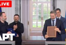 Spain’s PM Sánchez & Ukraine’s Zelensky Hold Joint Press Conference in Madrid, 18 March 2026