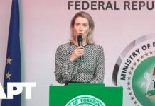 Kallas backs Trump’s break in Iran and claims that de-escalation is welcome, 24 March 2026