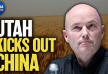 Utah forces Chinese Company to sell land, 14 February 2026